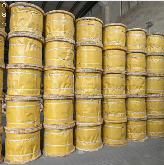 6X19s+FC Steel Wire Rope Steel Cable for Slings Overhead Cranes Tower Cranes Elevator Lifting Rigging